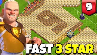 3 Star Noble Number 9 - Haaland's Challenge #9 (Clash of Clans)