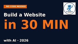 I Built a Professional Website in Under 30 Minutes with AI (2026 Guide for Real Folks)