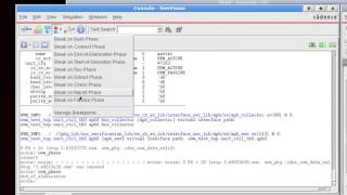 SimVision UVM Toolbar and Message Hyperlinks