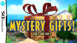 How to Get ALL Pokemon Gen 4 & Gen 5 Mystery Gifts (emulator and console)