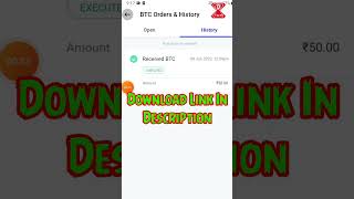 Earn ₹50 Bitcoin!!! Download & Get. Download Link In Description #shorts #earnmoneyonline