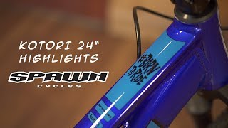 Spawn Cycles Kotori 24” - Highlights