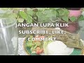 PEPES IKAN BAWAL,DAUN SINGKONG,DAUN PEPAYA ENAK