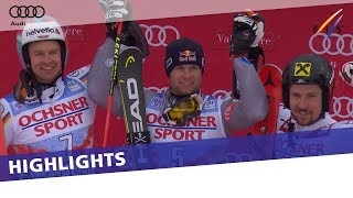 Alexis Pinturault delights home crowd in Val d'Isere GS | Highlights