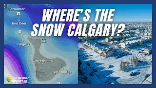 Snowstorms Have Been a No-Show in Calgary, Is This Normal? | #forecast