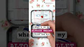 What to put in an ALTOIDS WALLET 🎀 first aid kit 🏥 #diy #diygifts #minimakeup