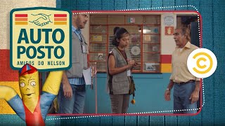 Lá vem a FISCALIZAÇÃO! | Auto Posto no Comedy Central