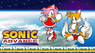 Sonic Advance Playthrough Amy rose And Miles Tails Prower No Commentary