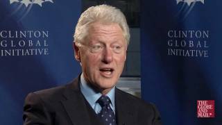 Bill Clinton discusses how his foundation works with governments