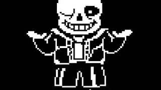 undertale sans first attack no hit