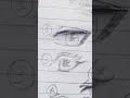 8 ways to draw anime eyes 👀