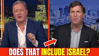 Tucker Carlson COMPLETELY HUMILIATES Piers Morgan in Heated Exchange Over Israel