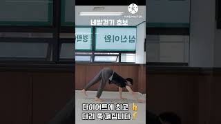 네발걷기|호보|다이어트|척추건강|소화불량|변비 animal movement #shorts