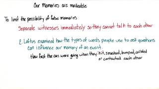 Car accident example - Intro to Psychology