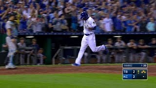 TB@KC: Cain delivers go-ahead run with single in 8th