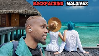 I travelled to the most expensive Maldives Islands on a backpack