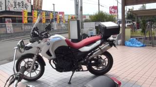 Leo Vince SBK エキゾノートサウンドを聞け　SBK LeoVince　レオビンチサウンド　2012 BMW F650SG　イシ　2012　F650SG