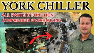 York compressor parts and functions | York compressor repair | Compressor Overhauling | compressor