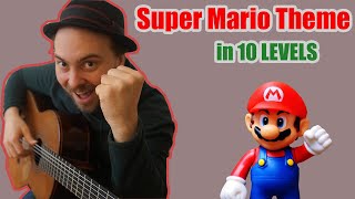 10 Levels of Jazz Guitar - Super Mario Theme