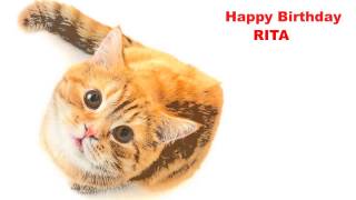 Rita  Cats Gatos - Happy Birthday