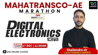 Digital Electronics mcq's | MAHATRANSCO -AE MARATHON | by Shailendra sir