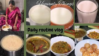 DIML | Daily routine vlog | రోజువారీ రొటీన్ వ్లాగ్ | నా రోజు ఉదయం పనులు | Heavenly Things