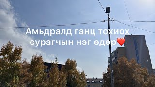 Дурсамж дүүрэн сурагчын нэг өдөр❤️🍁