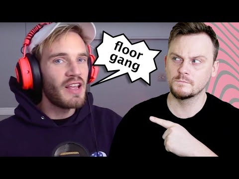 Does PewDiePie speak English at home?