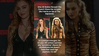 Drea de Matteo Reveals She Doesn't Shave Her Armpits (But Had to on Set of The Sopranos)