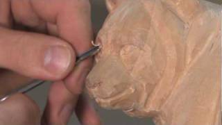 Reto Odermatt, Master Woodcarver Part 8: Face Detail - Eyes Presented by Woodcraft \u0026 Pfeil