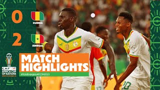 HIGHLIGHTS | Guinea 🆚 Senegal #TotalEnergiesAFCON2023 - MD3 Group C