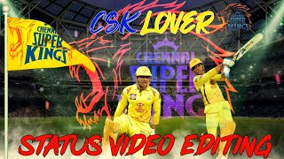 CSK status video editing || IPL2020 status video editing ||IpL special video||CSK status ||#ipl2020