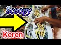 pasang stiker motor Scoopy