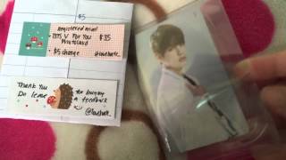 [UNBOXING] 150813 BTS For You Japanese V Photocard