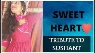 || DANCE COVER ON SWEETHEART|| KEDARNATH  #sweetheart #tributetosushant #weddingdance