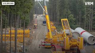 Zwei neue Windräder bei Michelstadt