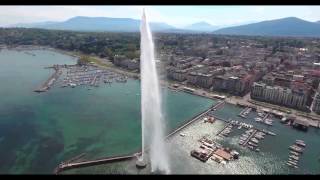 Jet d'eau de Genève- Water fountain of Geneva - 4K