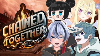 #2【Chained Together】前回のつづきから！この4人の協調性はどうなっていくのか…！【鬼吸魔りあな / セルフ個人Vtuber】