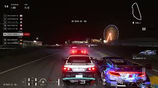 警察ルマン24時間 クラウンパトカーvsGT500vsGT1 in サルテサーキット