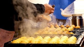 Shinchon Cheese Takoyaki - Korean street food