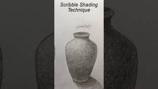 scribble shading technique ✏️✍️🖌️👍😊 #trending #shortsfeed #shorts #viral #drawing #technique #viral