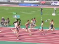 h27年　北海道高等学校陸上競技選手権大会 男子100m準決勝1組