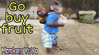 YoYo JR goes to buy fruit