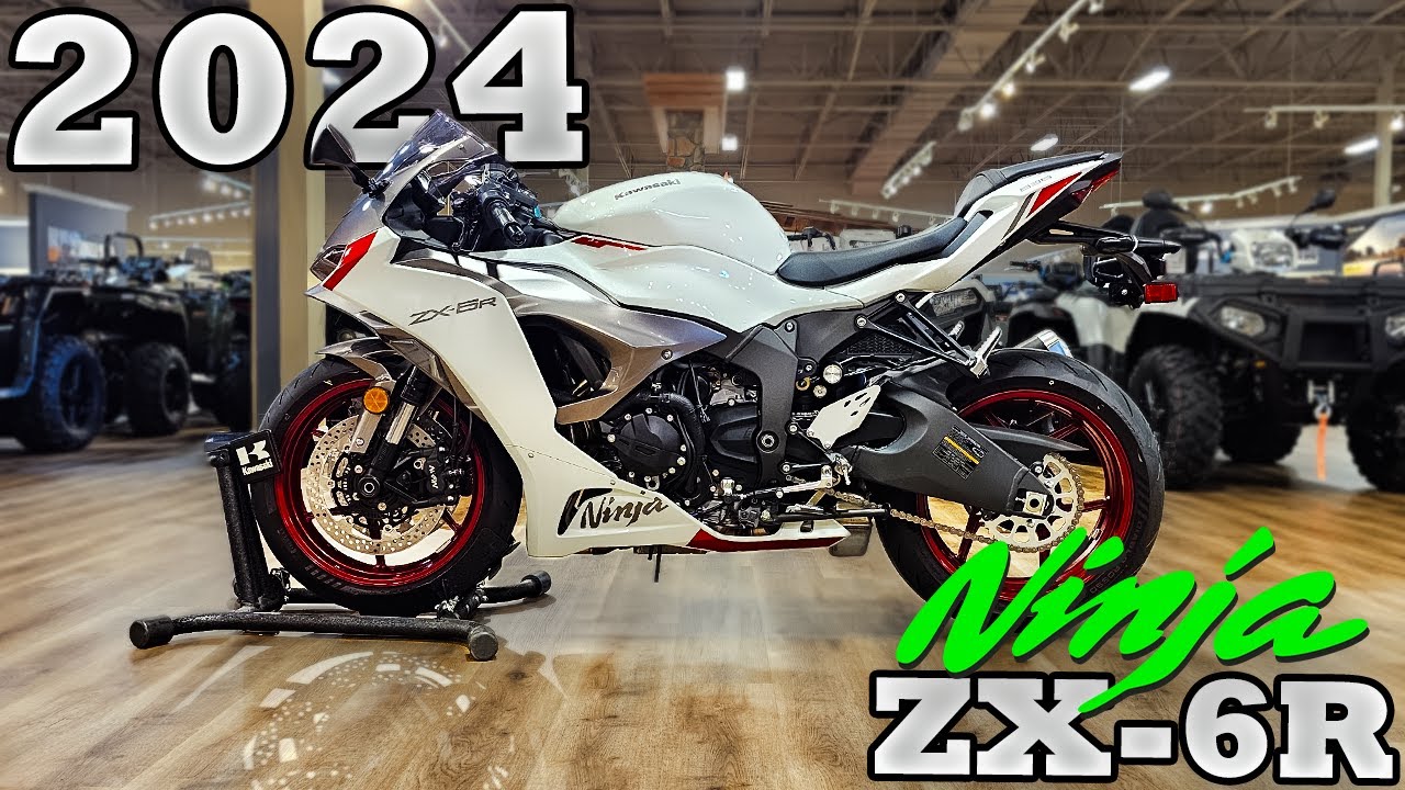 The New And Improved 2024 Kawasaki ZX-6R: A Detailed Review - YouTube