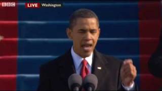 Barack Obama Speech: What storms may come - President Obama: The Inauguration - BBC News