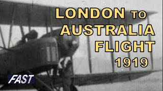 Vickers Vimy - London to Australia 1919 - Remarkable Achievement