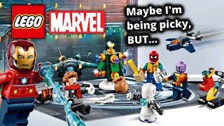 LEGO Marvel 2021 Advent Calendar! I'm just a LITTLE disappointed...