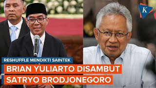 Momen Brian Yuliarto Bertemu Satryo Brodjonegoro di Kemendikti Saintek