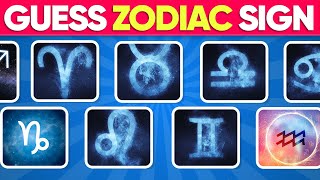Watch This the BEST ZODIAC SIGNS Quiz Game! How Many ZODIACS Can You Guess? 🔮