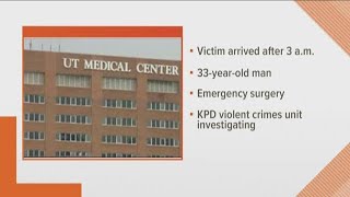 KPD investigating after shooting victim dropped off at UT Medical Center